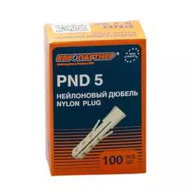 Нейлоновый дюбель стройбат 5х25 мм 100 шт 23700