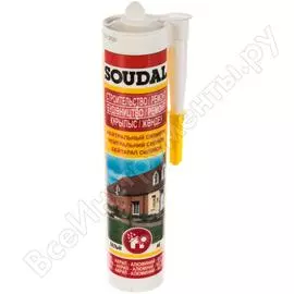 Нейтральный силиконовый герметик Soudal