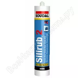 Нейтральный силиконовый герметик Soudal