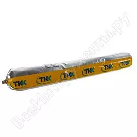 Нейтральный силиконовый герметик для стеклопакетов ткк tekasil t 142 черный 45674