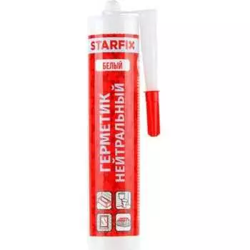 Нейтральный силиконовый герметик STARFIX SM-63053-1