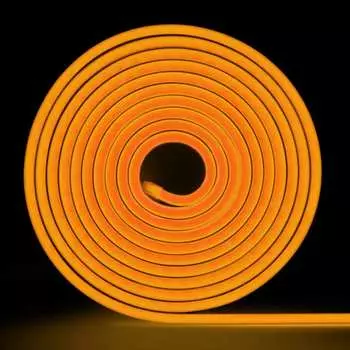Неоновая светодиодная лента MAKSILED ML-NF-24V-0612-Orange