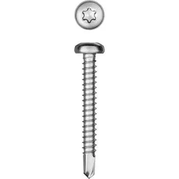 Нержавеющие саморезы KRAFTOOL DS-P 38x4.8 мм, 200 шт 300931-48-038