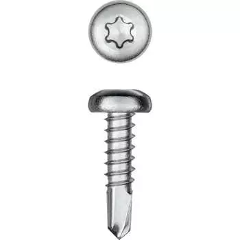 Нержавеющие саморезы KRAFTOOL DS-P 13x4.2 мм, 600 шт 300931-42-013