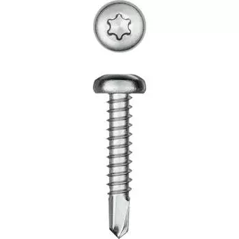 Нержавеющие саморезы KRAFTOOL DS-P 25x4.2 мм, 400 шт 300931-42-025