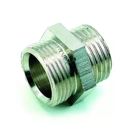 Ниппель comap серия 9810n o-ring нр-нр 1/2"-3/4", с кольцом, никелированная латунь, 9810546n