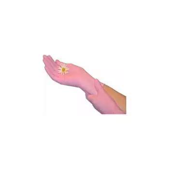 Нитриловые перчатки EcoLat Pink 3435/M