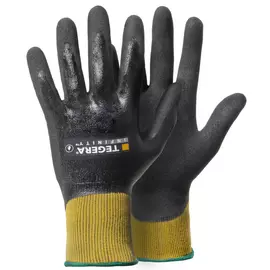 Нитриловые рабочие перчатки для защиты от механических рисков tegera, масляный захват, полный композит, 8804-10