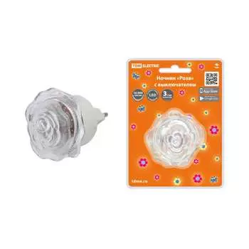 Ночник TDM ELECTRIC Роза SQ0357-0032
