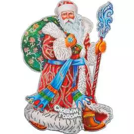 Новогодняя наклейка Волшебная страна