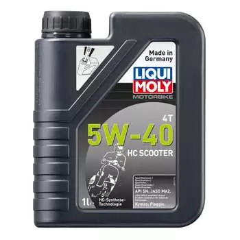 НС-синтетическое моторное масло 4T LIQUI MOLY Motorbike 4T HC Scooter 5W-40 20829