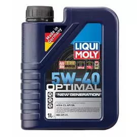 НС-синтетическое моторное масло LIQUI MOLY Optimal New Generation 5W-40 39032