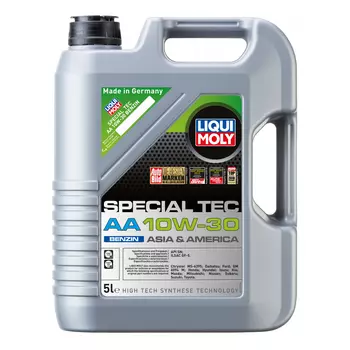 НС-синтетическое моторное масло LIQUI MOLY Special Tec AA Benzin 10W-30 SN GF-5 21338