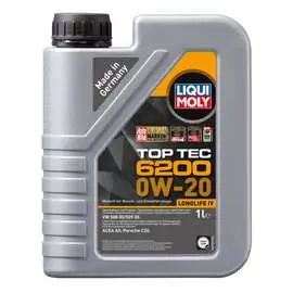 НС-синтетическое моторное масло LIQUI MOLY Top Tec 6200 0W-20 20787