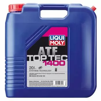НС-синтетическое трансмиссионное масло для CVT LIQUI MOLY Top Tec ATF 1400 3692