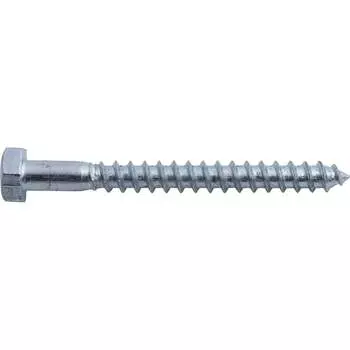 Оциинкованный сантехнический шуруп ЦКИ 8x140, DIN571, 50 шт. 3365