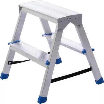 Оцинкованная двухсторонняя стремянка STAIRS OS202