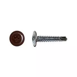 Оцинкованные саморезы ВИРТУОЗ 4,2x16 RAL3009 350 шт. 280-06053