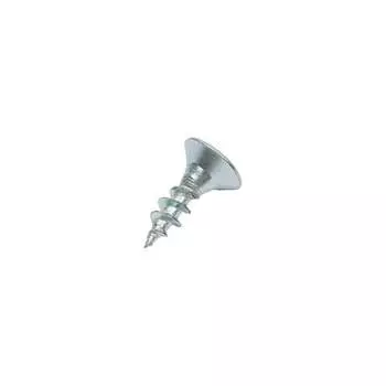 Оцинкованный белый саморез КРЕП-КОМП POZY 5x16 100шт бд516мф
