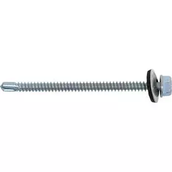 Оцинкованный саморез-сверло для крепления кровли STEELREX 6.3x90, 70 шт. 0119063090B100007008