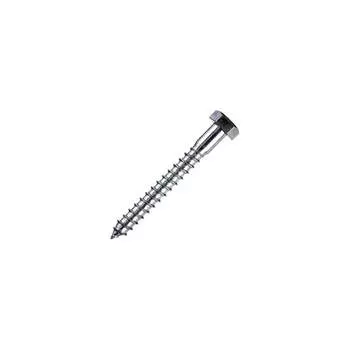 Оцинкованный шуруп Bohrer 12x140 DIN571 10 шт. DIN571-12/140-10