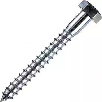 Оцинкованный шуруп Bohrer 10x180 DIN571 10 шт. DIN571-10/180-10