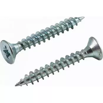 Оцинкованный универсальный саморез КВАДРА 4x45 500 шт. 403045050021