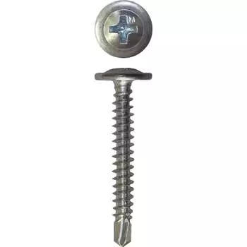 Оцинкованный усиленный саморез-сверло Daxmer пшс 4,2x32, 250 шт. 00-00453774