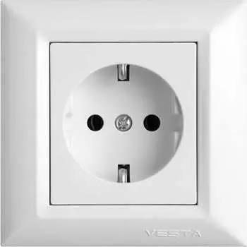 Одинарная розетка Vesta Electric