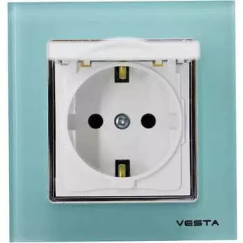 Одинарная розетка Vesta Electric