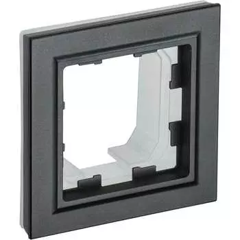Одноместная рамка IEK Brite ру-1-брч-44 BR-M12-44-K02