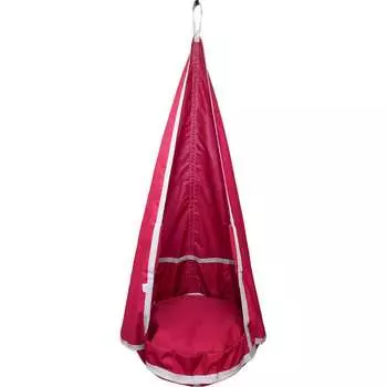 Одноместные круглые качели гамак BELON familia MAROON КА-001-MAROON
