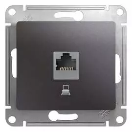 Одноместный механизм компьютерной розетки Systeme Electric GLOSSA GSL001381K