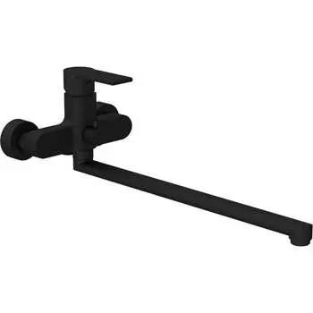 Однорычажный смеситель для ванны Cersanit BRASKO BLACK 64092