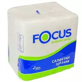 Однослойная бумажная салфетка Focus