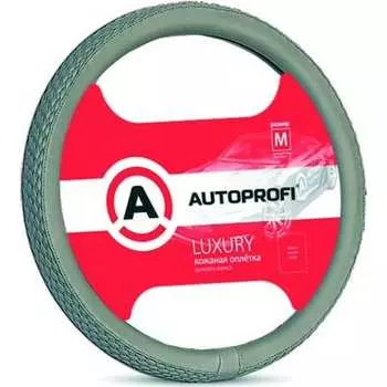 Оплетка руля AUTOPROFI AP-810 GY M