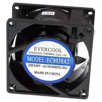 Осевой вентилятор охлаждения EVERCOOL EC8038A2HST