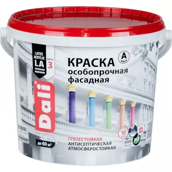 Особопрочная фасадная краска DALI 21105