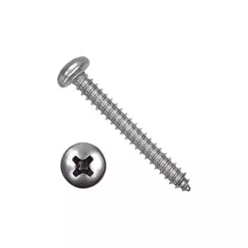 Остроконечный саморез ЦКИ DIN 7981 2.2x9.5, А2, Ph1, 200 шт. 32969