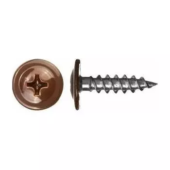 Острый саморез Daxmer ПШ 4,2x16 RAL 8017 1000 шт. 308373