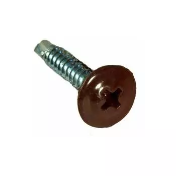 Острый саморез КРЕП-КОМП 4,2х19 RAL3009 (1000 шт.) пшс193009