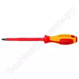 Отвертка для винтов с крестообразным шлицем phillips Knipex KN-982500