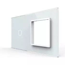 Панель для сенсорного выключателя и розетки LIVOLO BB-C7-C1/SR-11
