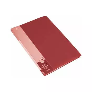 Папка Бюрократ BPV20RED 816934