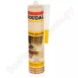 Паркетный акриловый герметик Soudal 111255