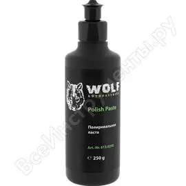 Паста полировальная 250 г wolf 613.0250