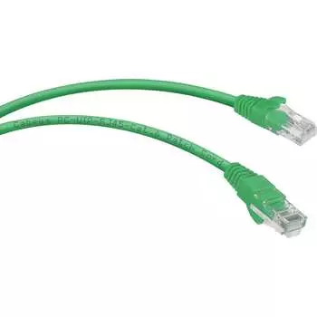 Патч-корд Cabeus PC-UTP-RJ45-Cat.6-5m-GN-LSZH