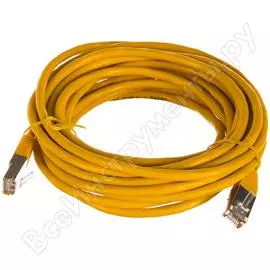 Литой многожильный патч-корд Cablexpert FTP PP6-5M/Y-O