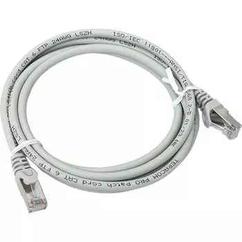 Патч корд EKF teracom pro TRP-6FTP-LSH-2M-GY