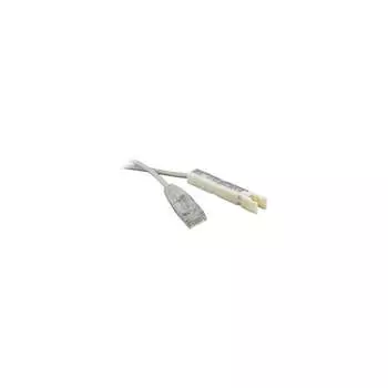 Патч-корд Hyperline PC-110-RJ45-1P-CX-3M-LSZH-GY 229895